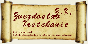 Zvezdoslav Krstekanić vizit kartica